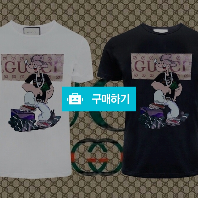 구찌 Mystic 뽀빠이 티셔츠 (49) / 스타일멀티샵 / 디비디비 / 구매하기 / 특가할인