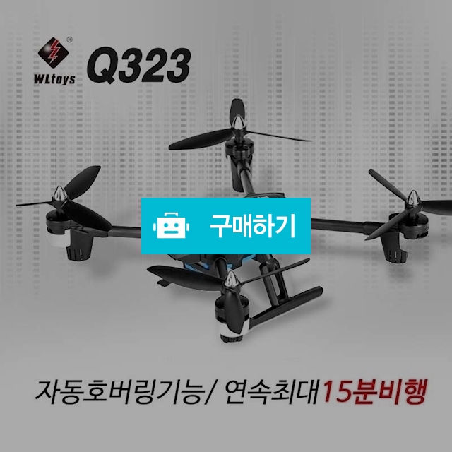 WLTOY Q323 쿼드콥터 드론 입문용 자동호버링 최대 15분비행 / TOYFLY님의 스토어 / 디비디비 / 구매하기 / 특가할인