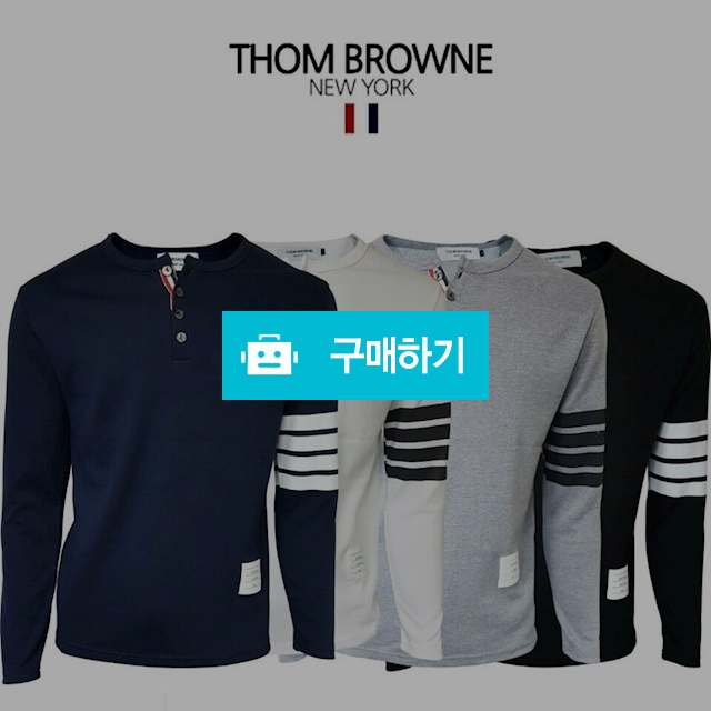 THON BROWNE 라운드 헨리넥 티셔츠 (49) / 스타일멀티샵 / 디비디비 / 구매하기 / 특가할인