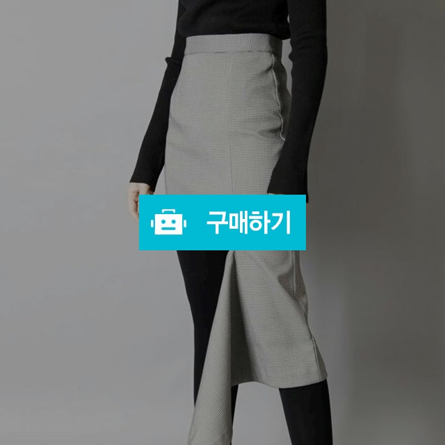 Balenciaga  Asymmetric checked  mini skirt  (49) / 스타일멀티샵 / 디비디비 / 구매하기 / 특가할인