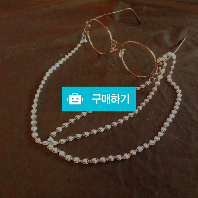 [제주포인트] Silver heart pearl 안경줄 / 제주포인트님의 스토어 / 디비디비 / 구매하기 / 특가할인