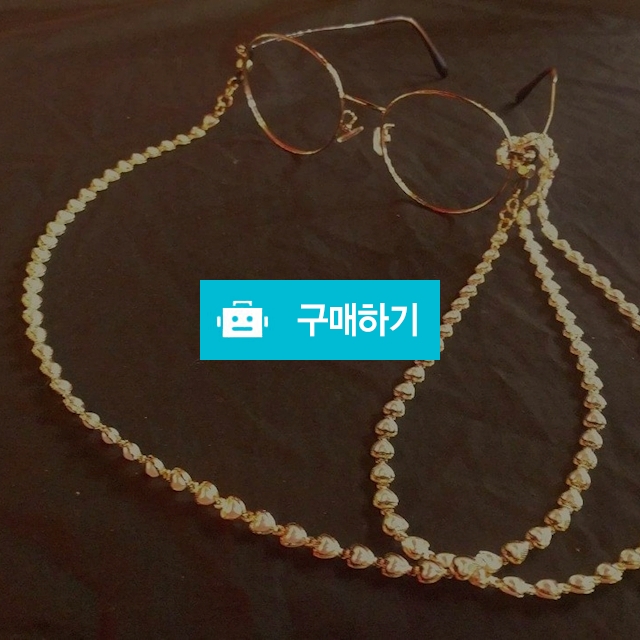 [제주포인트] Gold heart pearl 안경줄 / 제주포인트님의 스토어 / 디비디비 / 구매하기 / 특가할인