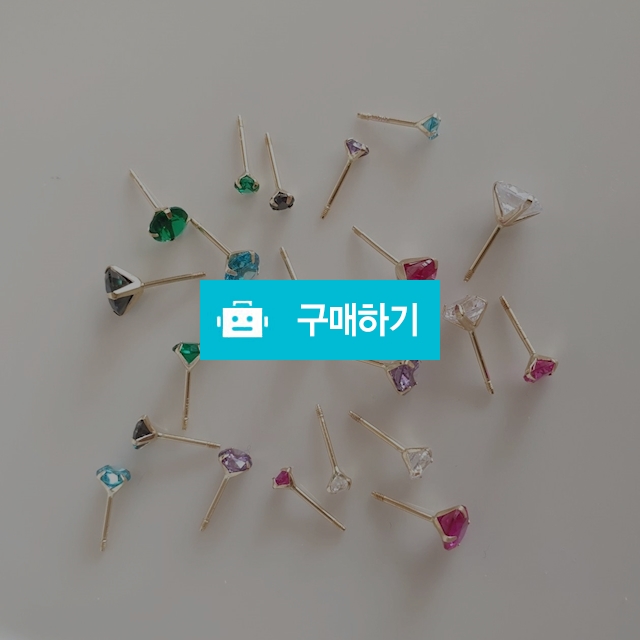 SARA 쥬얼리김 14K 컬러큐빅 피어싱 / 사라 앤 쥬얼리김 / 디비디비 / 구매하기 / 특가할인
