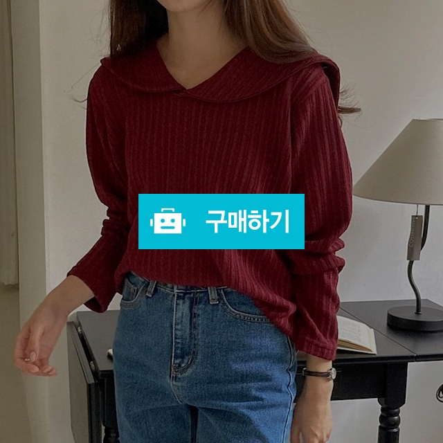 세라넥 골지 스판 긴팔 티셔츠 U2209274 / 소행샵 / 디비디비 / 구매하기 / 특가할인