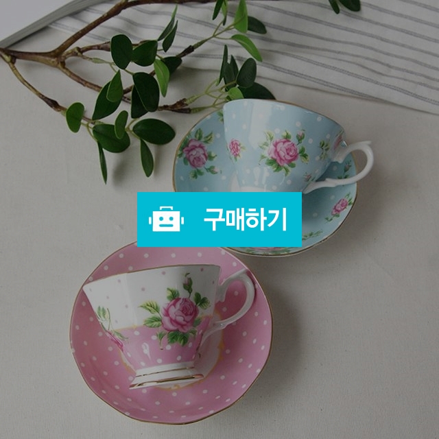 로즈골드 꽃무늬 커피잔 홍차찻잔(2color) / 히초하우스님의 스토어 / 디비디비 / 구매하기 / 특가할인