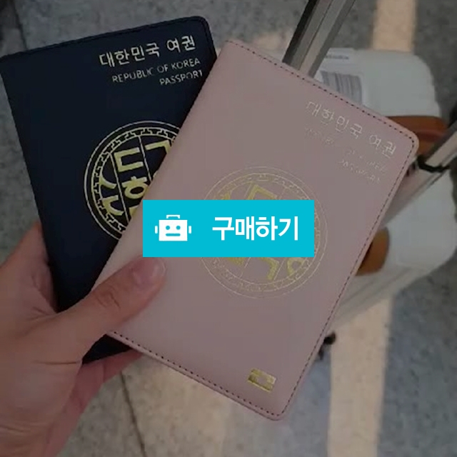 대한민국 한글 여권케이스 / HYO COP / 디비디비 / 구매하기 / 특가할인