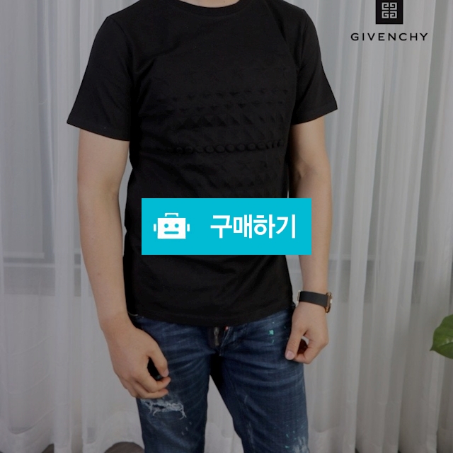 지방시 엠보 티셔츠 - 블랙 (7) / 스타일멀티샵 / 디비디비 / 구매하기 / 특가할인