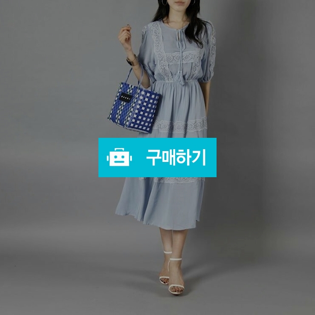 짐머만 -  embroidered blue dress (49) / 스타일멀티샵 / 디비디비 / 구매하기 / 특가할인