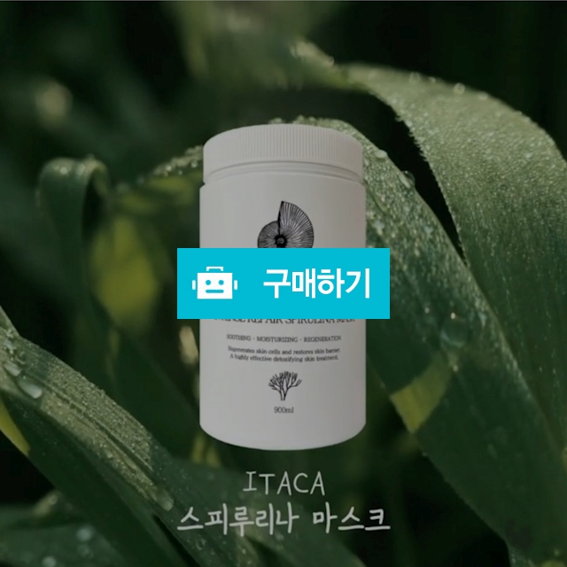 이타카 스피룰리나 마스크팩 900ml / 슈실장의뷰티랩님의 스토어 / 디비디비 / 구매하기 / 특가할인