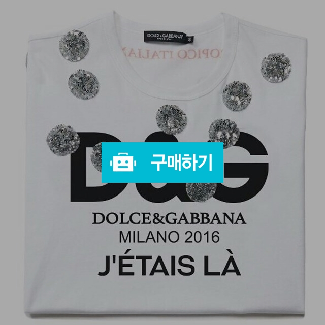 Dolce & Gabbana - 시퀸 장식 티셔츠 (49) / 스타일멀티샵 / 디비디비 / 구매하기 / 특가할인