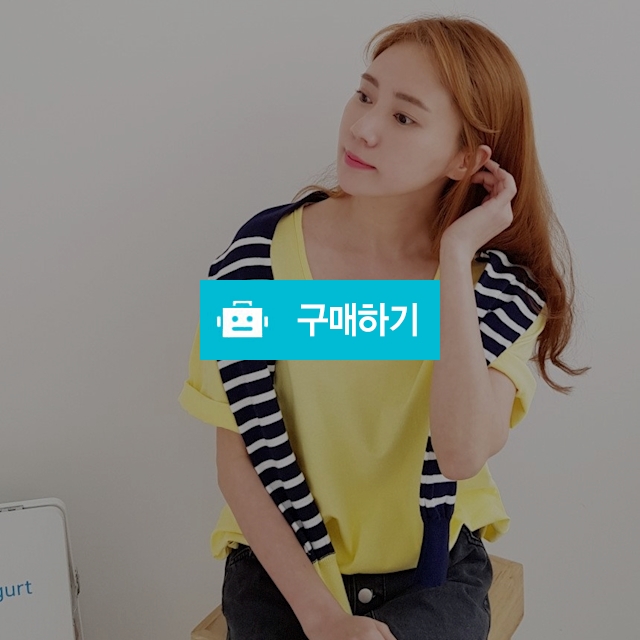 유넥 랍빠 데일리 티셔츠, 19,000원, 라비융 RaviYung [디비디비] 유넥 랍빠 데일리 티셔츠 | 19,000원
