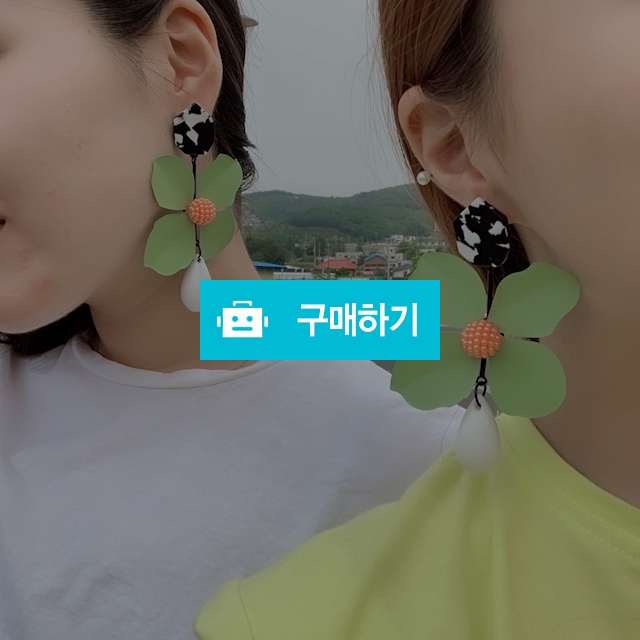 [신주]- 자라 꽃 귀걸이 / Osring님의 스토어 / 디비디비 / 구매하기 / 특가할인