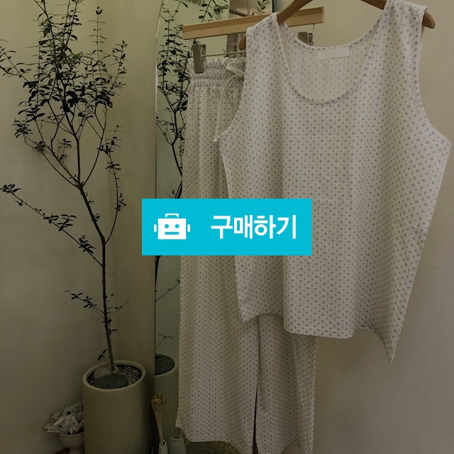 잔꽃파자마set / White Harry / 디비디비 / 구매하기 / 특가할인