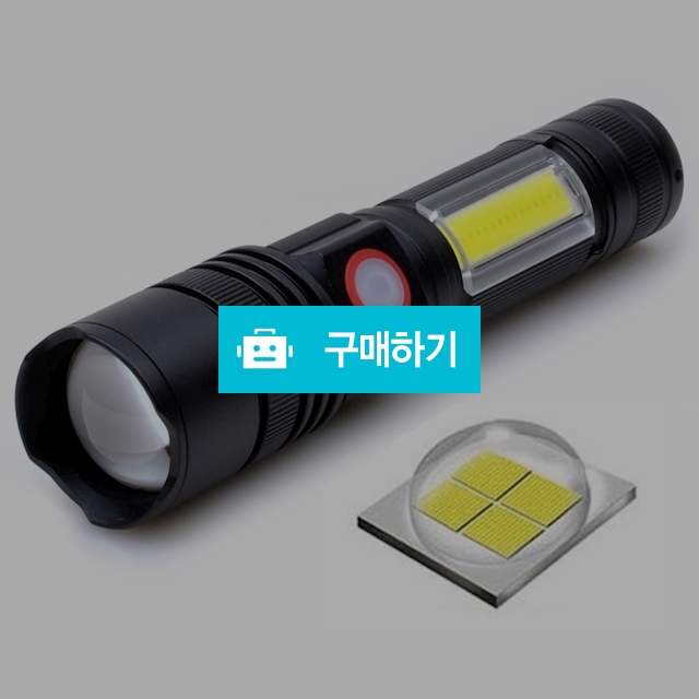 슬림형 XHP50 랜턴/사이드 COB 캠핑등/후레쉬/작업등/18650 충전지 / leekj8431님의 스토어 / 디비디비 / 구매하기 / 특가할인
