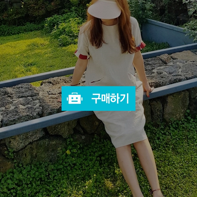 린넨 배색 루즈핏 원피스(3컬러) / 라비융 RaviYung / 디비디비 / 구매하기 / 특가할인