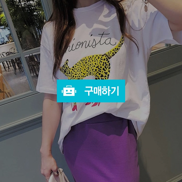 여자 레터링 나염 반팔 티셔츠 / 도도해닷컴 / 디비디비 / 구매하기 / 특가할인