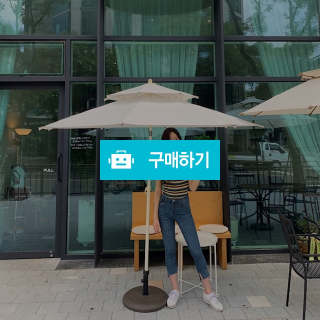 스트라이프 골지 단가라 반팔티 / hanadusol님의 스토어 / 디비디비 / 구매하기 / 특가할인