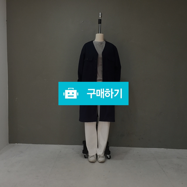 브이넥 롱셔츠 원피스 코디 - 네이비 / fulru님의 스토어 / 디비디비 / 구매하기 / 특가할인