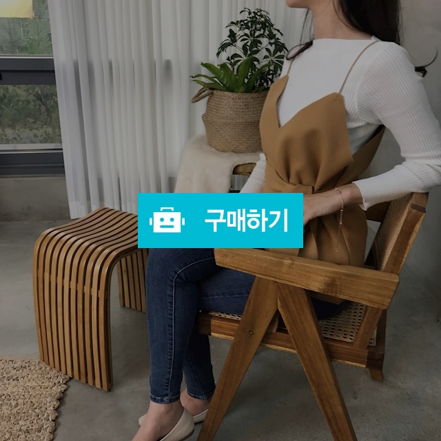 스트랩 포인트 끈나시 뷔스티에 / 스타일도담 / 디비디비 / 구매하기 / 특가할인