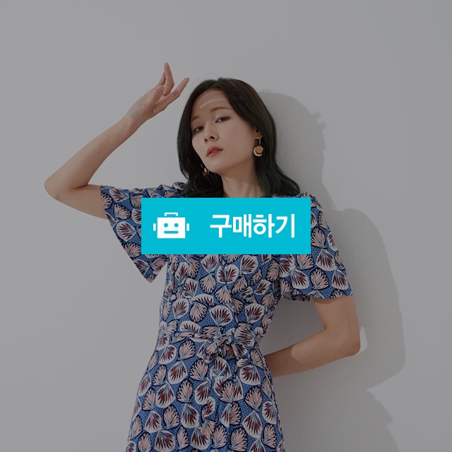[BYSEOWOO] 클램 맥시 랩원피스_BLUE / 포틴데이즈 / 디비디비 / 구매하기 / 특가할인