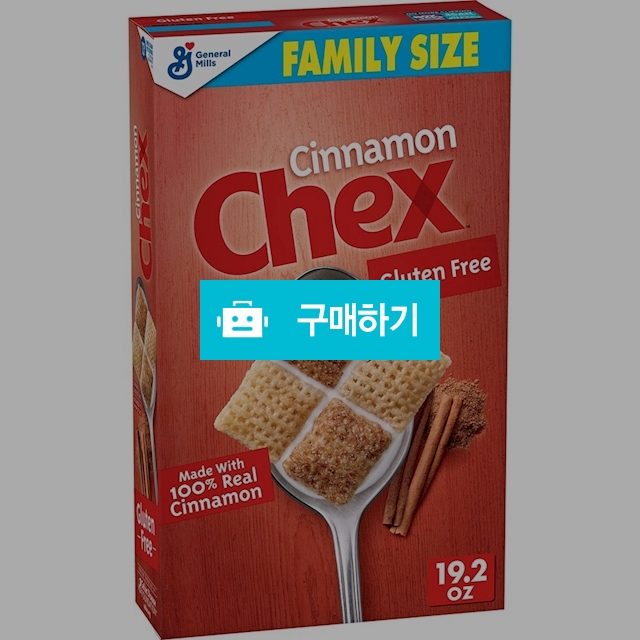Cinnamon Chex Breakfast Cereal 첵스 시리얼 19.2 oz / 캘리오피스 / 디비디비 / 구매하기 / 특가할인