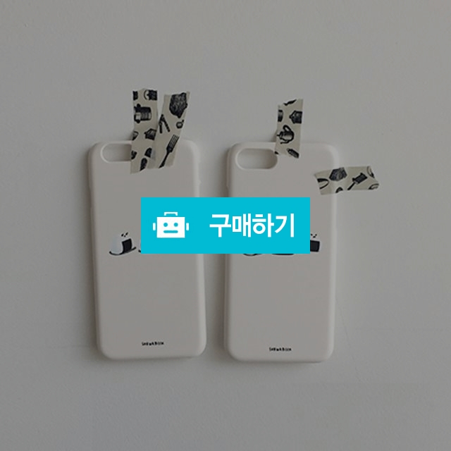 수화백 아이폰 케이스 - 화이트 색상 / 라이프디자인 스토어 / 디비디비 / 구매하기 / 특가할인