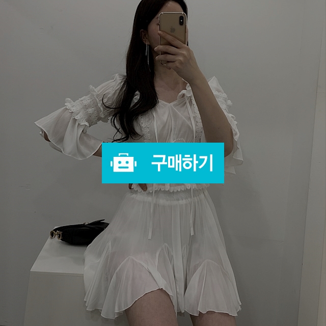 프릴레이스 오프숄더 투피스세트 / 럽엔 / 디비디비 / 구매하기 / 특가할인