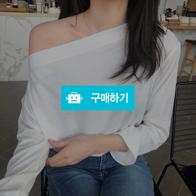 베이직 무지 여리핏 오프숄더티 / 글로제이 / 디비디비 / 구매하기 / 특가할인