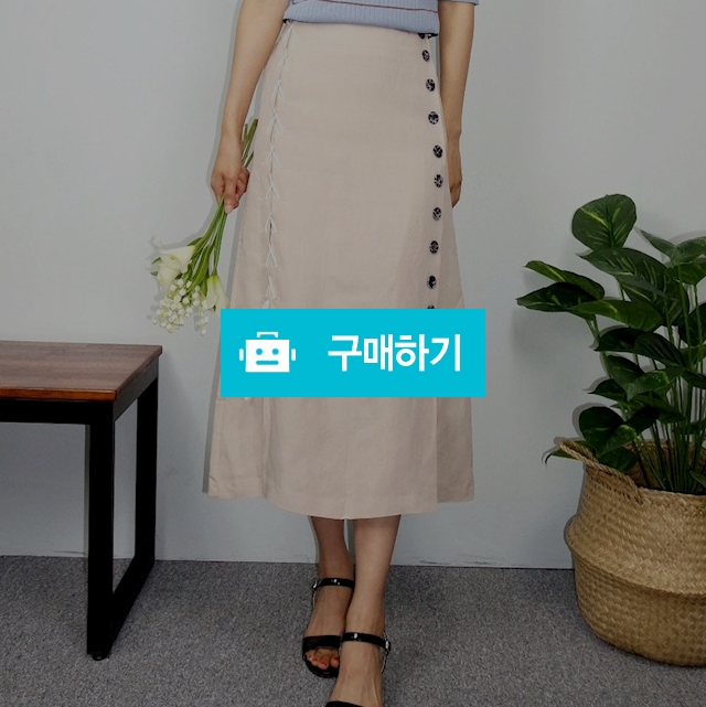 버튼 크로스 스트랩 A라인 롱스커트 / ctrust님의 스토어 / 디비디비 / 구매하기 / 특가할인