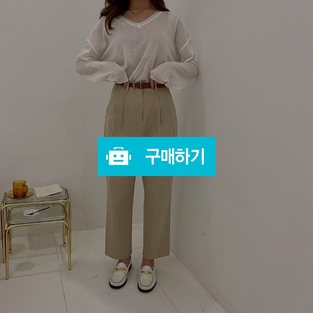 워싱 면 레자벨트 세트 카푸 팬츠 바지 / 쏘울미의 톡톡 스타일 / 디비디비 / 구매하기 / 특가할인