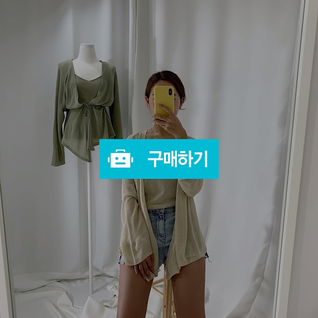 여름소재 나시 가디건 투피스 세트 / 비쇼님의 스토어 / 디비디비 / 구매하기 / 특가할인