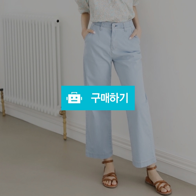 여성 썸머 스판 데님 일자 와이드 허리 밴딩 / 도도해닷컴 / 디비디비 / 구매하기 / 특가할인