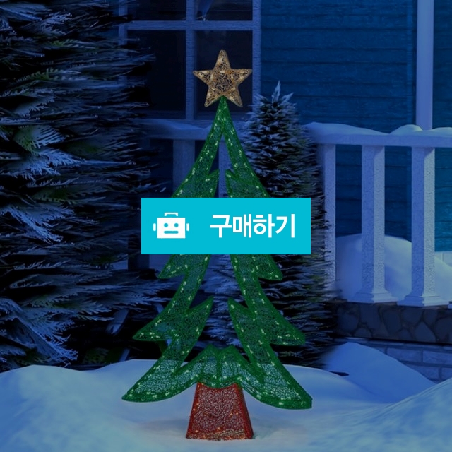 LED 지그재그트리 183cm/엘이디대형크리스마스트리나무 파티용품이벤트용품 장식품실내외조명인테리어소품액세서리 / 다모아아토즈님의 스토어 / 디비디비 / 구매하기 / 특가할인