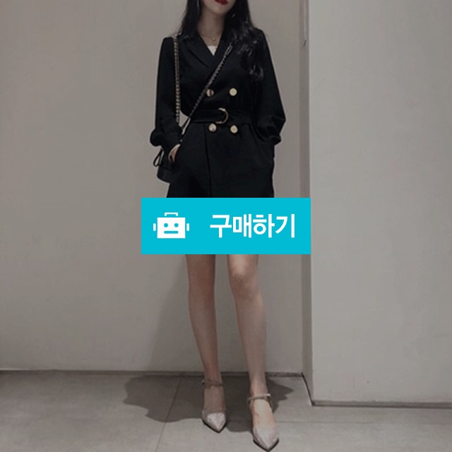 여성 오버 단추 블랙원피스 / 와드팩토리 / 디비디비 / 구매하기 / 특가할인