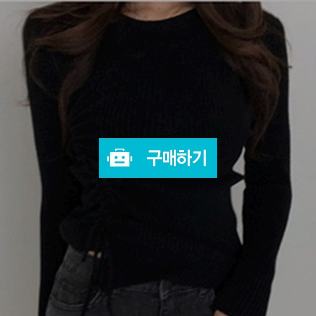 골지 셔링 니트(2Color) / 진엘리야 / 디비디비 / 구매하기 / 특가할인