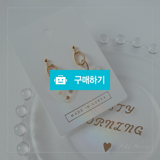 하트 폴카닷 귀걸이 / 미스티 모닝(Misty morning) / 디비디비 / 구매하기 / 특가할인