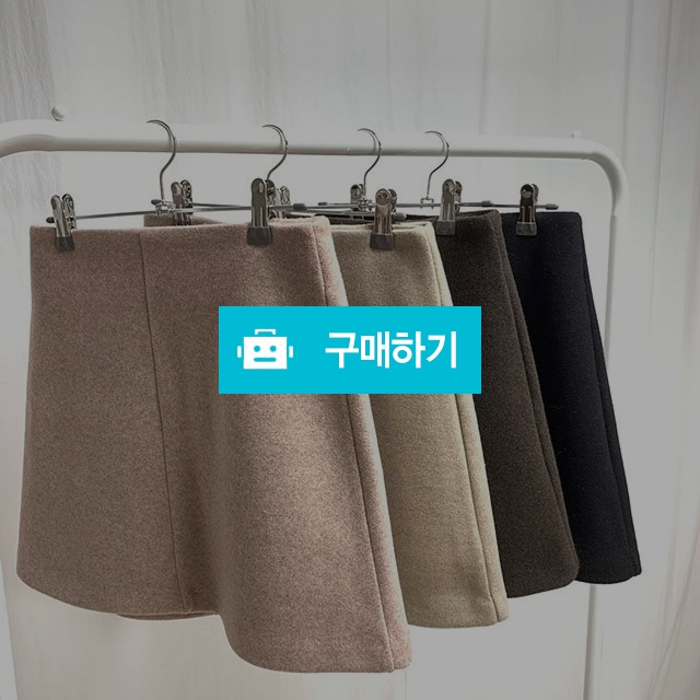 A라인 울 모직 미니스커트 / 소이라인 / 디비디비 / 구매하기 / 특가할인