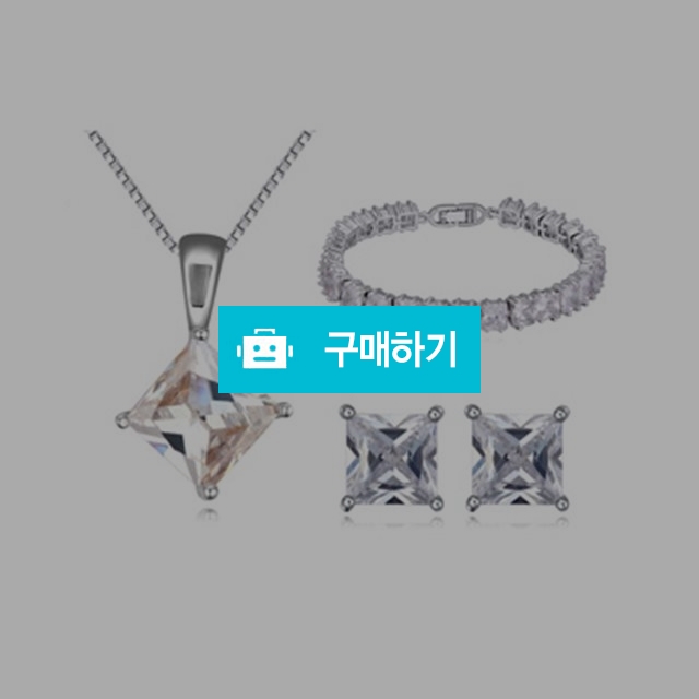 [SK164] 스와로브스키 스톤 목걸이 & 귀걸이 & 팔찌 세트 / 더퍼니잇 / 디비디비 / 구매하기 / 특가할인