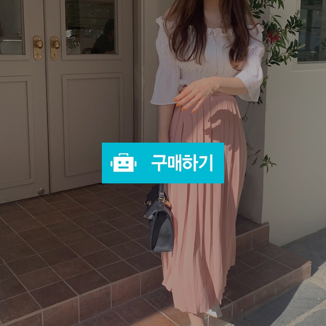 핑크 롱 플리츠 랩 스커트  / 릴리창님의 스토어 / 디비디비 / 구매하기 / 특가할인
