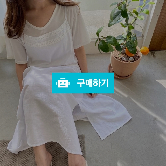 레이스 테이프 끈 나시 까사 원피스 / 쏘울미의 톡톡 스타일 / 디비디비 / 구매하기 / 특가할인