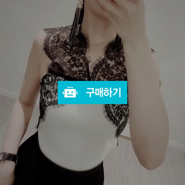 레이스 니트 나시 / 장위동홍당무님의 스토어 / 디비디비 / 구매하기 / 특가할인