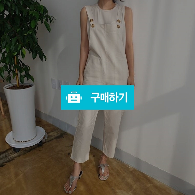 코튼 멜빵 민소매 나시 점프슈트 / 옹드로이님의 스토어 / 디비디비 / 구매하기 / 특가할인