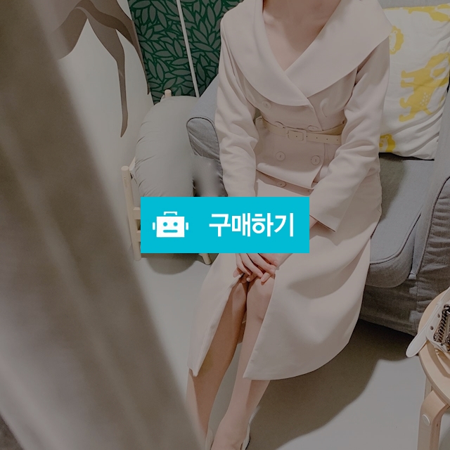 봄 브이넥 카라 햅번원피스 / 몽아미 / 디비디비 / 구매하기 / 특가할인