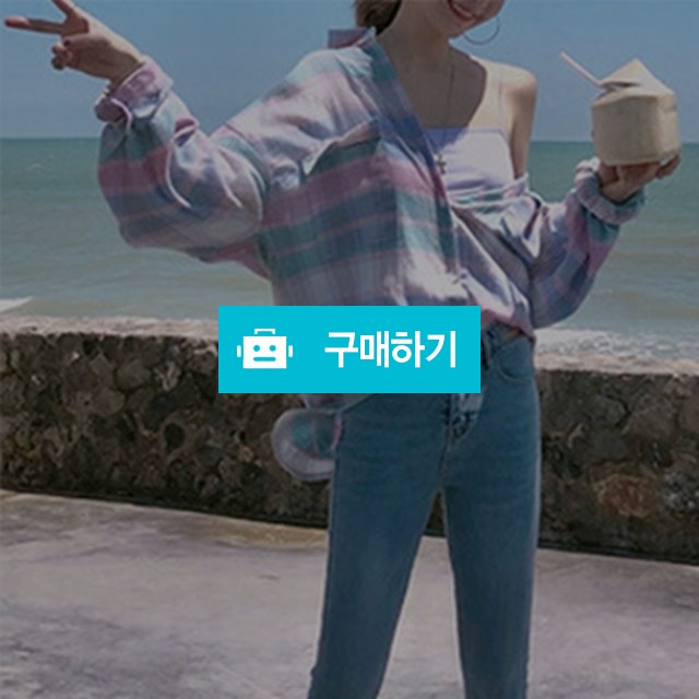 캔디소다 체크남방 / 하루크라운 / 디비디비 / 구매하기 / 특가할인