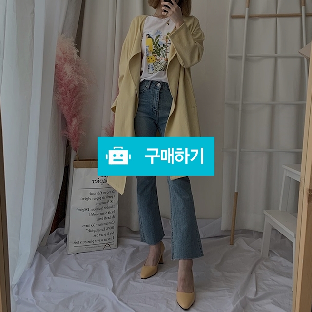 동네언니야 노버튼 바바리 / 동네언니야 / 디비디비 / 구매하기 / 특가할인