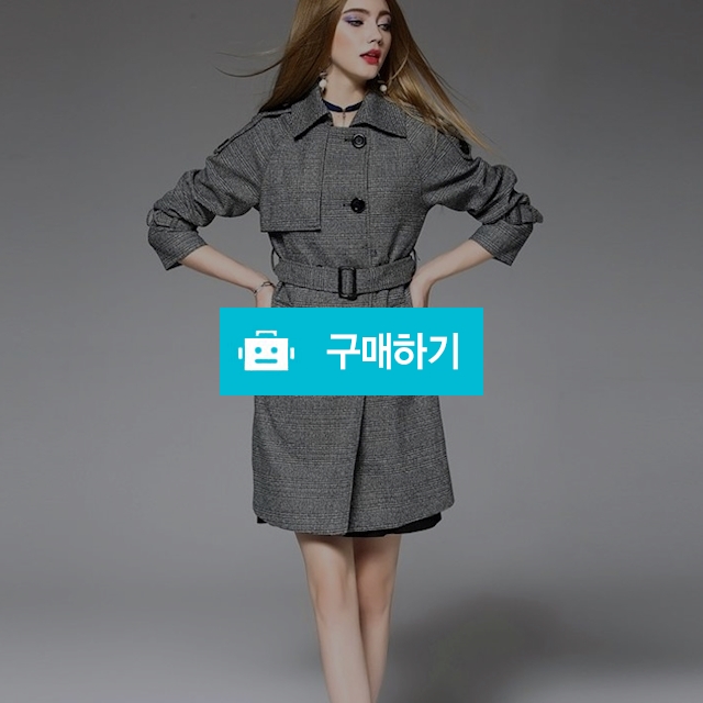 (해외수입)그레이 가을 코트 / 비비드걸님의 스토어 / 디비디비 / 구매하기 / 특가할인