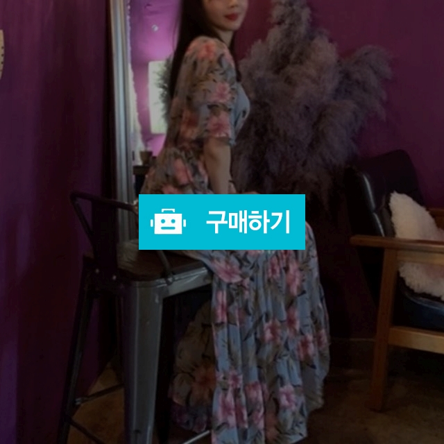 짐머만st 브이넥 하늘색 플라워 롱원피스 / 린꽃님의 스토어 / 디비디비 / 구매하기 / 특가할인