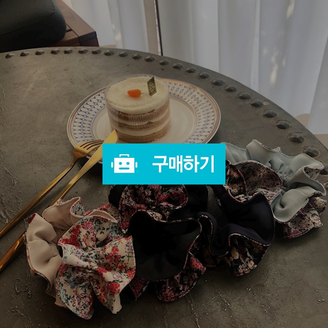 빈티지 플라워 슈슈  / Rose vieen / 디비디비 / 구매하기 / 특가할인