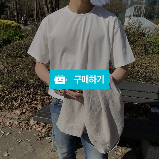 남자 루즈핏 보트넥 실켓분또 반팔티 (5color) / 남친룩 민투아이 / 디비디비 / 구매하기 / 특가할인