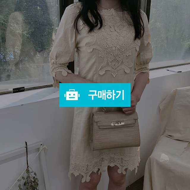 레이스 자수 린넨 원피스  / to 25 / 디비디비 / 구매하기 / 특가할인